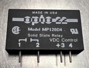 OPTO 22 MP120D4 SOLID STATE RELAY - USED - Picture 1 of 1