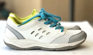 Vionic Venture Sneakers Sz 6.5 Walking Shoes White Lime Green Women’s - Picture 1 of 10