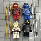 Lego - Minifigures Ninjago Zx Full Set Of Ninjas Lot Of 4 A1 10