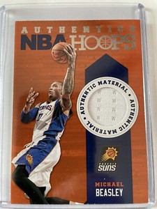 2013-14 NBA Hoops Authentics Memorabilia Michael Beasley #21 Good Condition! 