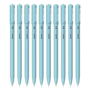 Hauser XO 0.6mm Ball Pen Blue 20 - Pens Low Viscosity Ink Ultra Durable Tip - Picture 1 of 5