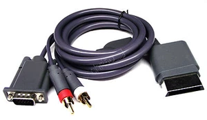 From OZ Quality 1PC XBOX 360 Cable High Def VGA For TV Game Console + FREE POST! - Picture 1 of 3