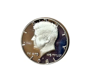 1981-S Proof Kennedy Half Dollar San Francisco Mint - Picture 1 of 2