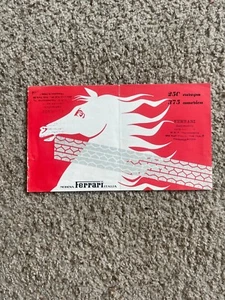 1950s Ferrari 250 europa and 375 America sales literature. - Picture 1 of 5