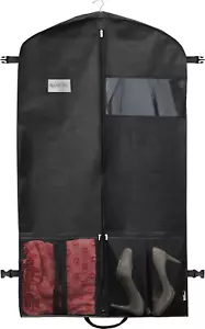 Simple Houseware 43-Inch Heavy Duty Garment Bag with Pockets for Dresses, Coats - Picture 1 of 12