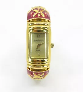 Orologio Joan Rivers Quarzo Classico Bracciale Smalto e Tono Oro V377 - Foto 1 di 11