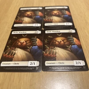 Mole Warden Token Mtg Starcity Games Creature Collection X4 - Picture 1 of 1