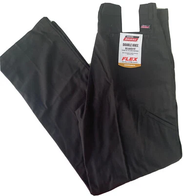 Calça FLEX ajuste relaxado joelho duplo DICKIES com bolso técnico; - Imagem 1 de 4