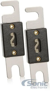 Paquete de 2 fusibles ANL niquelados de 100 amperios (Belva BANL100) - Imagen 1 de 2