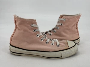 Vintage Deadstock Converse Shoes USA Men’s Sz 5 Wo's Sz 7Chuck Taylor Peach Pink - Picture 1 of 14