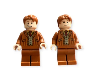 LEGO Harry Potter - Rare - Fred & George Weasley Minifigs - 10217 Diagon Alley - Picture 1 of 3