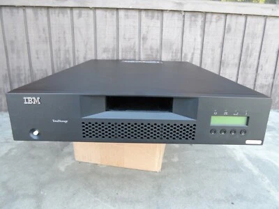 IBM 3581-L38 SCSI Ultrium3  LTO3 tape 1/8 Autoloader 95P1940 96P1266 96P1337 - Image 1 of 4