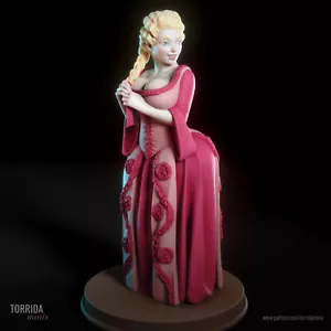 Kit Modelo Prueba Artista Impreso en 3D para Princesa | Reina Catalina Historia Fantasía - Imagen 1 de 8