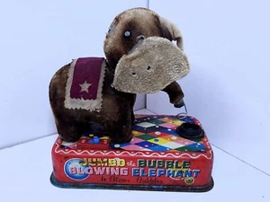 Vintage Jumbo The Bubble Blowing Elephant - Picture 1 of 14