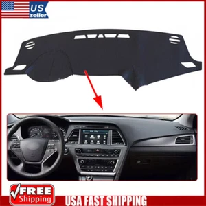 For Hyundai Sonata 2015-2019 Car Leather Dashboard Dash Cover Protector Mat Pad - Picture 1 of 13