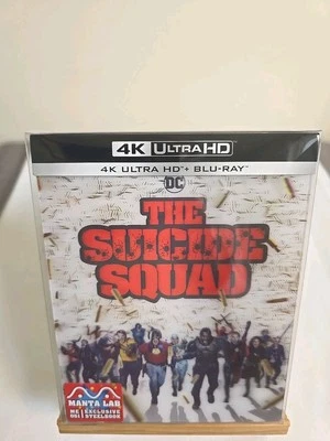 THE   SUICIDE  SQUAD  MANTA  LAB  EXCLUSIVE  LENTICULAR  4K  BLU-RAY  STEELBOOK  - Image 1 of 4