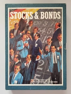 1964 Stocks & Bonds 3M Bookshelf Games New NOT SEALED! - Picture 1 of 19