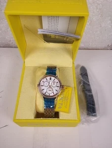Invicta Round Wildflower Silverton/ Roseton Model 30852 Needs Repair And Batteri - Picture 1 of 9