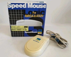 Logic3 Speed Mouse for Amiga & Atari Vintage Boxed - Picture 1 of 8