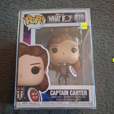 Funko Pop! TV: ¿Y si...? - Figura Vinilo Capitán Carter Foto 1 de 4