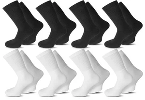 20 Paar Tennis-Socken, Sportsocken, Laufsocken, Weiße & Schwarze Socken - Bild 1 von 13