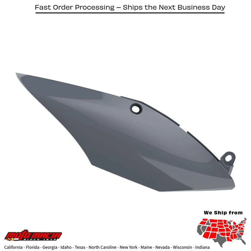 PANELES LATERALES GRIS NARDO HONDA CRF450RX 2017-2020 HONDA CRF450R 2017-2020 honda Foto 1 de 1