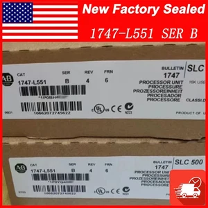 Allen-Bradley 1747-L551 SER B SLC500 PLC CPU Processor Unit Module AB 1747L551 - Picture 1 of 1