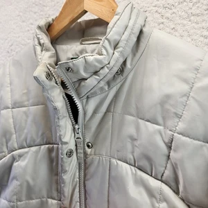 L.L. Abrigo Chaqueta Bean Long Puffer Mujer Misses Mediano Blanco Cremallera Completa - Imagen 1 de 19