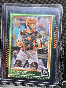 Buster Posey 2025 Donruss Optic Black Circles  #15 - Giants - Picture 1 of 2