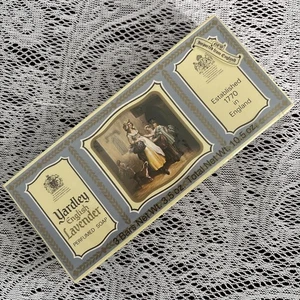 YARDLEY sapone di lusso alla lavanda inglese 3 barrette nuovo in scatola sigillata vintage - Foto 1 di 7