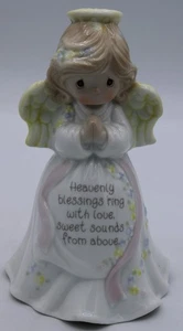 Precious Moments Angel Bell Heavenly Blessings Ring W/Love Sweet Sounds Above 6" - Picture 1 of 14
