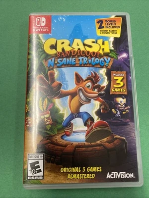 Crash Bandicoot N. Sane Trilogy - Nintendo Switch Foto 1 de 4