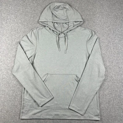 Lululemon Jersey Suave Pullover Sudadera con Capucha Mediana Para Hombre Gris LM3EXOS Foto 1 de 4