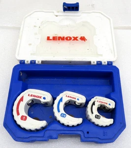 LENOX Tools Tubing Cutters Set Tight Spaces 3-Piece 1924666 1", 3/4", 1/2" - Picture 1 of 5