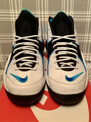 Nike Air Zoom Flight 95 White/Photo Blue-Black DM0524-100 Men's FREE SHIPPING - Image 1 of 4