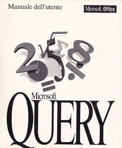 Manuale dell'utente microsoft query versione 1.0 microsoft corporation 1994 - Picture 1 of 2