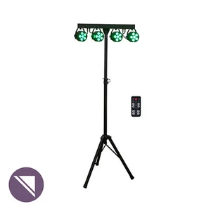 Eventec VIVIDBAR2 24 x 4W RGBW LED Lighting Bar with Stand and IR Remote - Picture 1 of 6