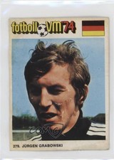 1974 Williams Forlags VM 74 Fotboll (Sweden) Jurgen Grabowski #279