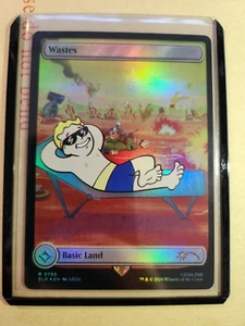 Wastes FOIL - Secret Lair Fallout - Magic The Gathering - Envío gratuito - Imagen 1 de 1