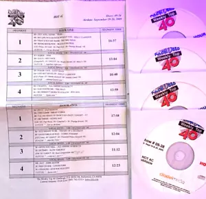 9/29/09 RICK DEES TOP 40: TAYLOR SWIFT,MILEY CYRUS, KATY PERRY,KELLY CLARKSON (3 - Picture 1 of 3