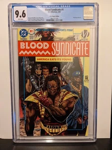 CGC 9.6 Blood Syndicate #1 1993, Milestone - Picture 1 of 2