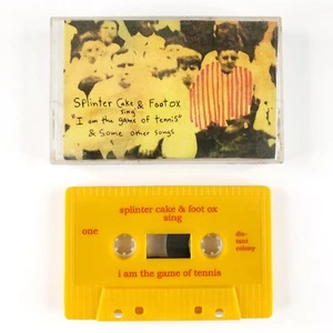 Splinter Cake & Foot Ox - Sing - Cassette Tape - I Am The Game Of Tennis Single - Picture 1 of 4