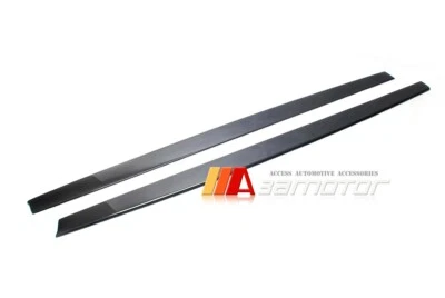 Carbon Fiber MP Style Side Skirt Extensions fits 2014-2020 BMW F80 M3 F82 F83 M4 Foto 1 de 4