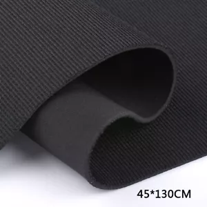 2MM Neoprene Fabric Black Rubber Sheet Strip Waterproof Wetsuit Material Making - Picture 1 of 12
