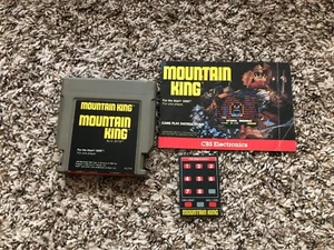 Mountain King (Atari 5200, 1984) Cartucho de juego y manual - 1 superposición - Imagen 1 de 11