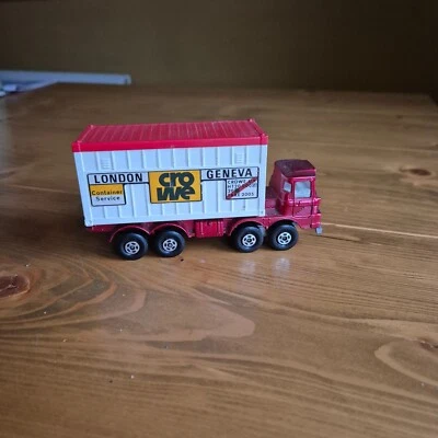 Matchbox Cars (Lesney): Superkings No. Camión contenedor K-24 Scammel 1976 Foto 1 de 4