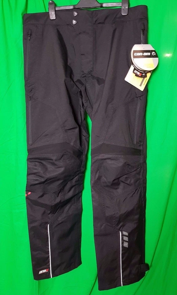 CAN-AM BRP MENS RPM CALIBER PANTS BLACK TROUSERS MOTORCYCLE MOTORBIKE — 第 1/4 张图片