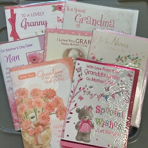 Mothers Day Cards for Grandmothers Assorted Titles From Grandchild Grandchildren - Picture 1 of 14