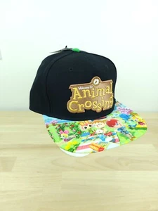 Nintendo Official Animal Crossing Snapback Hat Cap NWT Spencer's Video Game - Picture 1 of 13