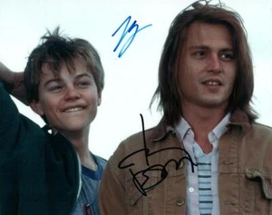 Leonardo DiCaprio Johnny Depp signed 8x10 Photo Picture autographed with COA - Picture 1 of 1